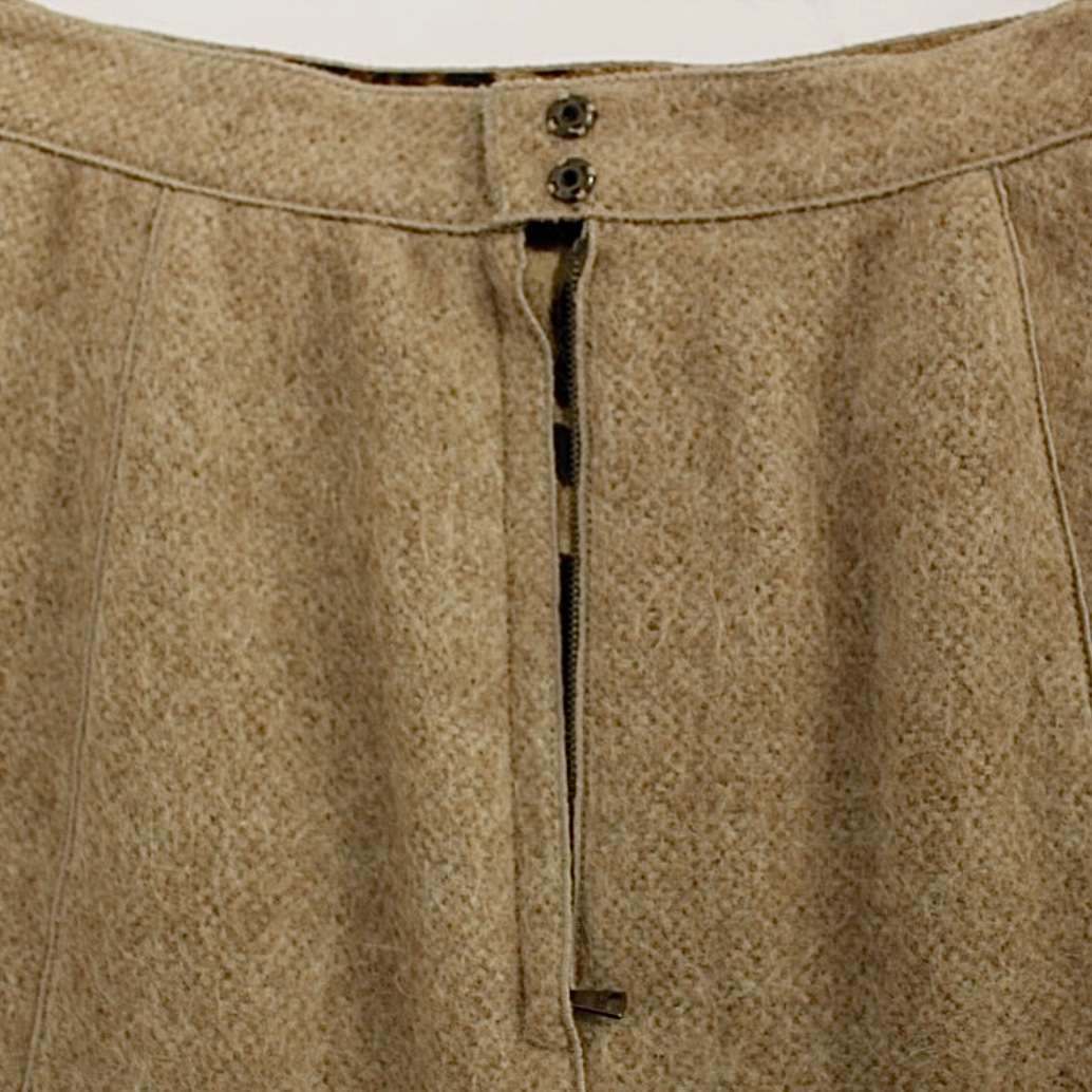 Beige Alpaca Skirt – MyDressEdit.com