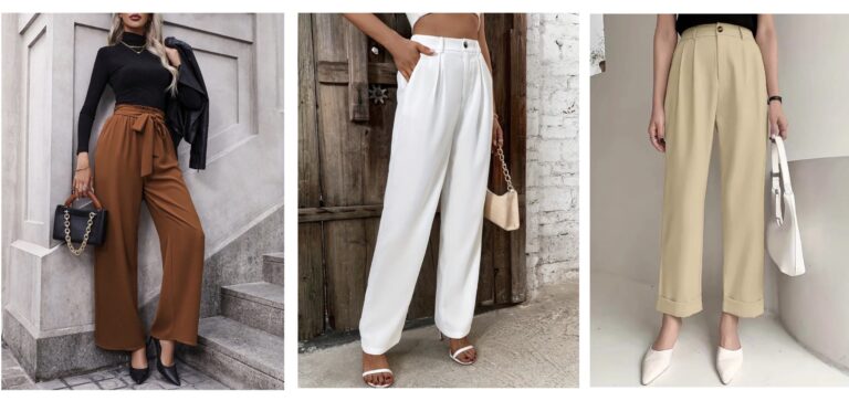 Fall 2024 High-Waist Trouser Trend: What Tops To Wear With High-Waist Trousers